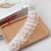 In stock: 5cm double-layer lace pleated Lolita clothing, toys, craft skirt hem, cuff accessories, discounted lace details Picture